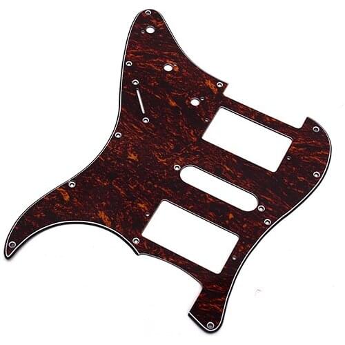 Tooyful 3-Ply Pickguard SCRATCHPLATE HSH FOR Guitar 11 Hole TORTOISE