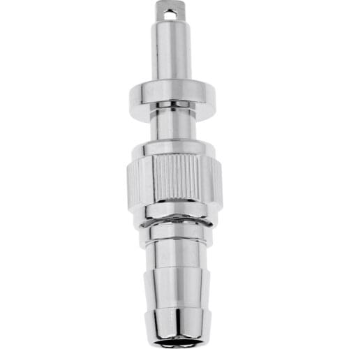 1 Pcs Universal Lightweight Diving Standard Surface Marker Buoy SMB Inflator Nozzle BCD Hose Connector Silver 6.6cm Diving Gear