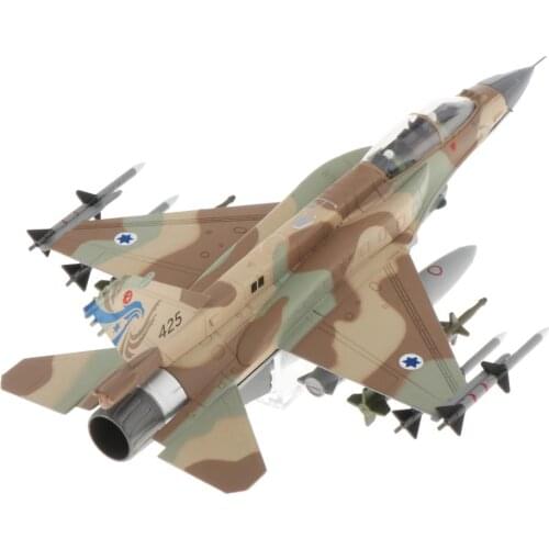 1:72th Scale Diecast Metal Military JF-16I Fighting Falcon Aircraft Warplane