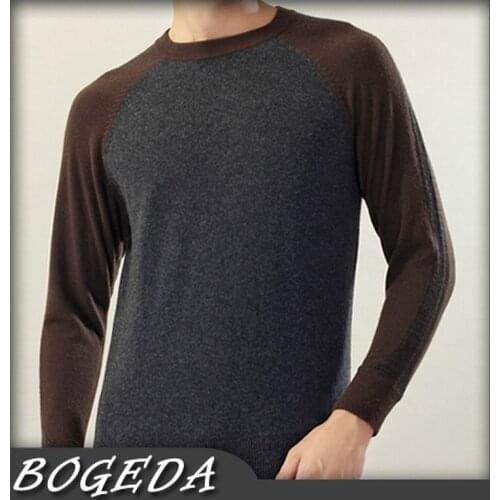 100 cashmere sweater men Pullover O neck Casual style Dark gray Warm Natural fabric High Quality Stock clearance Free shipping