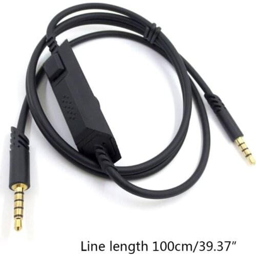 2021 New Black Earphone Cable for logitech A10 A40 Gaming Headset