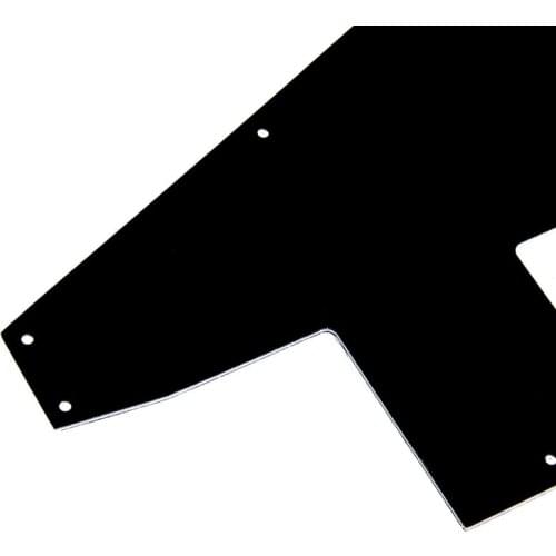 3 Ply Guitar Pickguard Pick Guard For Explorer Gibson '76 Reissue Black Parts 87HF