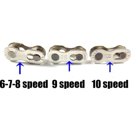 5 Pair chain Connector Bike Chains MTB Mountain Road bike bicycle for 6/7/8/9/10 Speed Quick Master Link Joint Chain