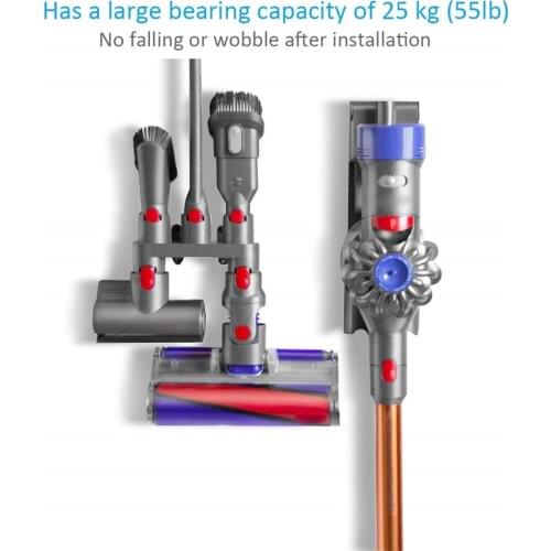 Storage Holder For Dyson V10, V8, V7 Absolute Brush Stand Tool Nozzle Base Bracket Docks Station Vacuum Cleaner Part Accessories