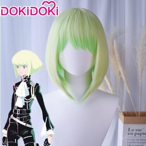 Dokidoki Anime PROMARE Lio Fotia Cosplay Wig Women Green Hair Mad Burnish Lio Fotia Hair PROMARE Cosplay Wig