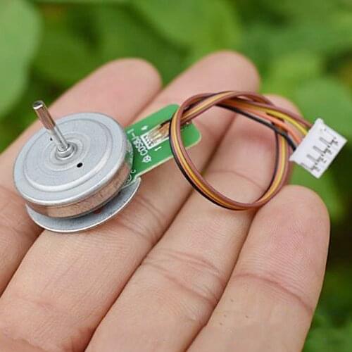 SANKO Micro Ultra-thin Brushless Motor G0160-5017 CDS8J-1 Electric DC 6V 7.2V 7200RPM Outer Rotor 3-phase 4-wire Strong Magnetic
