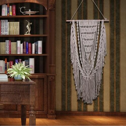 Hot Sale Tapestry Macrame European Boho Style Wall Hanging Living Room Creative Show Window Decoration Chic Ornaments