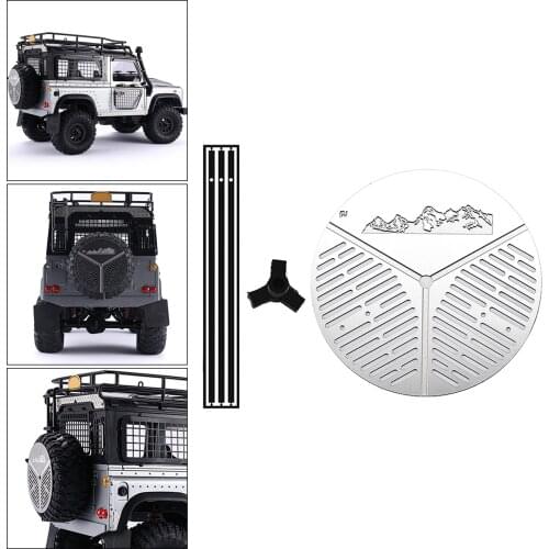 Metal Spare Tire Holder Support Rack for MN D90 MN99 MN99S 1:12 Scale RC Climbing Cars