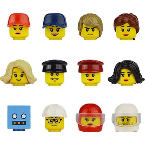 Mini Action Figures City Professional Characters Firefighter SWAT Student Policemen Santa Claus Doctor Bricks Building Blocks