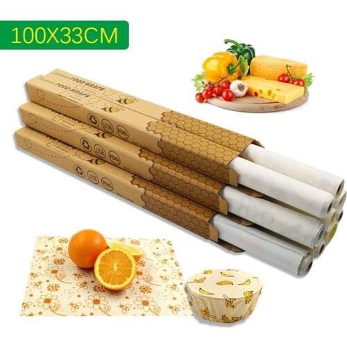 Reusable beeswax fresh-keeping packaging sealed food packaging film vacuum food storage beeswax fresh cloth kitchen tools