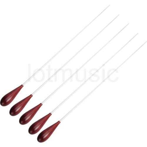 Rhythm Band Music Director Orchestra Conductor Conducting Baton Fiberglass Wood Handle Pack of 5