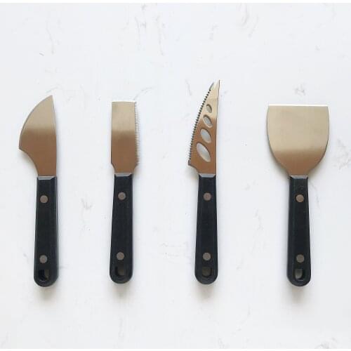 Cheese Knife Set Kitchen Gadgets Multi Functional Purpose Stainless Steel Smiley Cheese Cutlery Accessories Kitchen Tools Gift