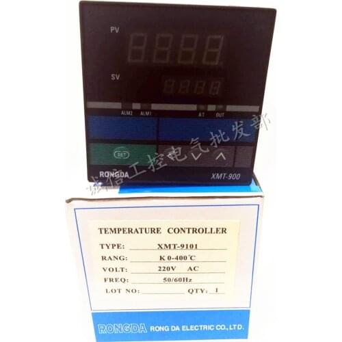 Genuine Rongda RONGDA intelligent thermostat temperature control instrument XMT-9101 relay K type 0-400 degrees new original