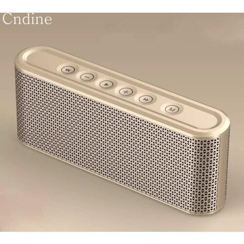 Portable Wireless Speaker Bass Bluetooth Stereo Speaker for Phones Surround Soundbar with Mic USB HiFi Touch Bluetooth Speaker
