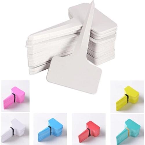 Sale! 20 Pcs/Set Plant Markers T-type Tags Markers Nursery Gray Garden Labels Outdoor Garden Decoration Seedling Tray Mark Tools
