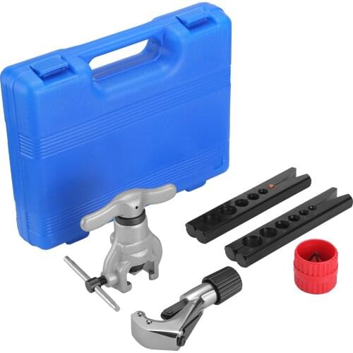 Tube Expander Flaring Flare Tool Set 6-19mm Gas Brake Line Application Tubing Refrigerator Refrigeration Repair Expander Sets