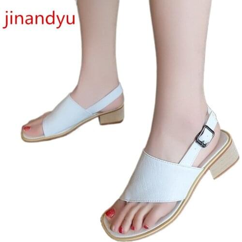 Flip Flops Women Sandals Size 41 42 Chunky Heels Sandals Summer Fashion Casual Flip Flop Girl Sandal Black and White Heels Women