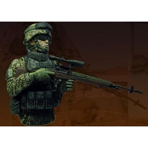 1/10 Scale Resin Bust US Sniper in Iraq