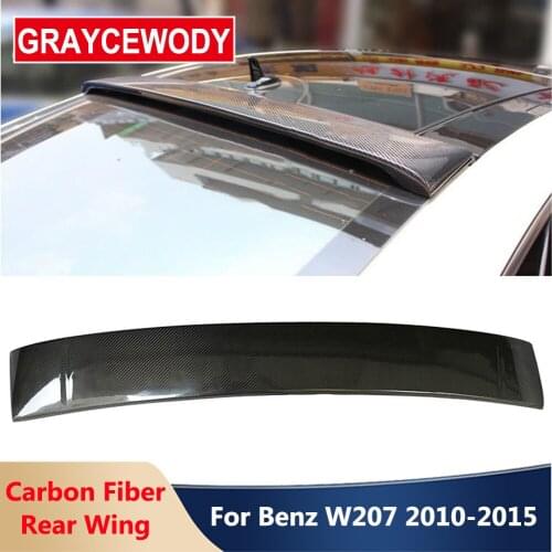 Carbon Fiber & FRP Rear Spoiler Top Wings Car Styling Modify For Mercedes-Benz W207 E Class E300 E350 Coupe Lrs style 2010-2015