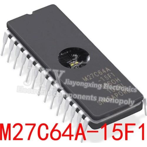 10pcs/lot M27C64A-12F1 M27C64A-10F1 M27C64 27C64 M27C64A DIP-28 M27C64A-15F1