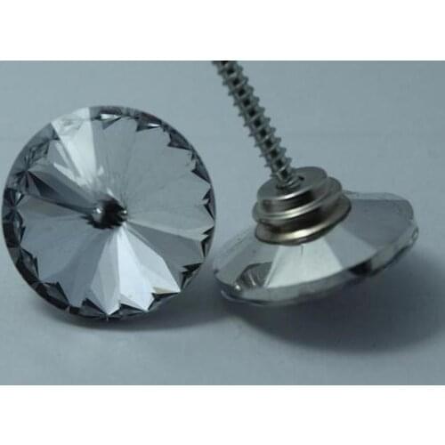 1000pcs/lot 20-30mm Satellite st Glass Crystal Nails Button Crystal buckle soft bag. Sofa nails. diamond buckle. Crystal Buttons