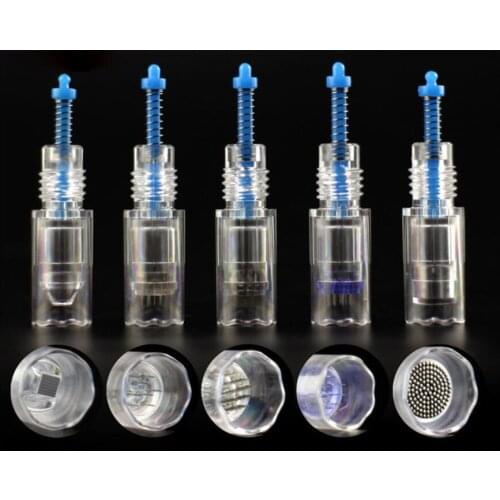 20Pcs Bayonet Screw Connector Microneedles 9 /12/ 36 pins/Nano Cartridge For Auto microneedling Tips