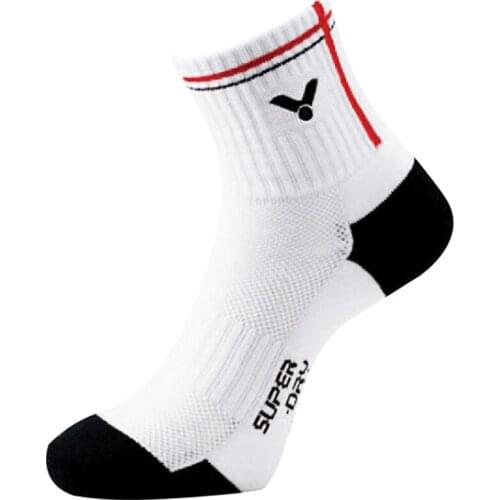 3 Pairs Victor Socks Sport mid Sock Men Women badminton pure cottonTowel Bottom Socks 2021
