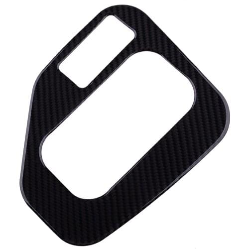 Carbon Fiber Car Console Gear Shift Cover Frame Trim LHD Fit for BMW 5 Series E39 1998 1999 2000 2001 2002 2003 2004 2005