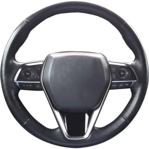 Car Steering Wheel Braid For Toyota RAV4 AX50 Corolla G12 Axio Altis Camry Xv70 Avalon 2019 2020 2021/custom Steering Cover