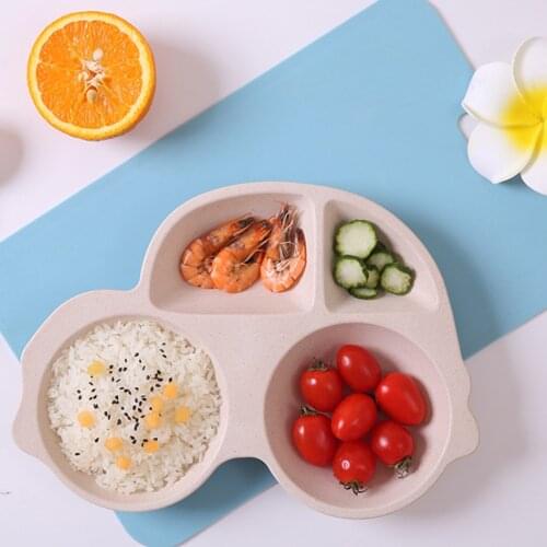 Baby Bowls Plate Tableware Children Food Container Placemat Dishes Infant food Feeding Bowl Child Kids Feed Plate