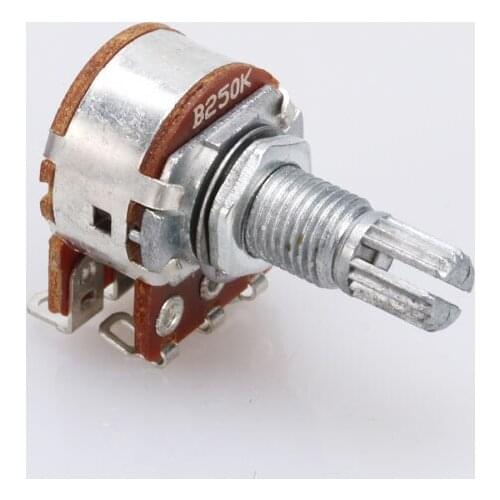 Dual Deck B250K-ohm Control Pot Blend/Balance Pickups Potentiometer Brand for Replacing/Upgrading Tone Control