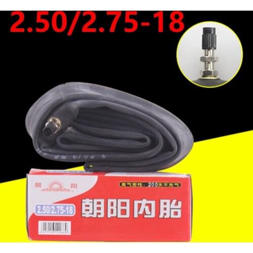 High Quality 2.50/2.75-18 Inner Tube 2.50-18 Inner Tire 2.75-18 Inner Camera for Motorcycle, Electric Tricycle Accessories