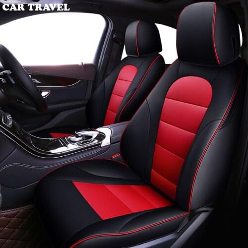 CAR TRAVEL Custom leather car seat cover for Infiniti FX EX JX G M series QX50 QX56 QX80 Q70L QX60 Q50 ESQ QX30 car-styling