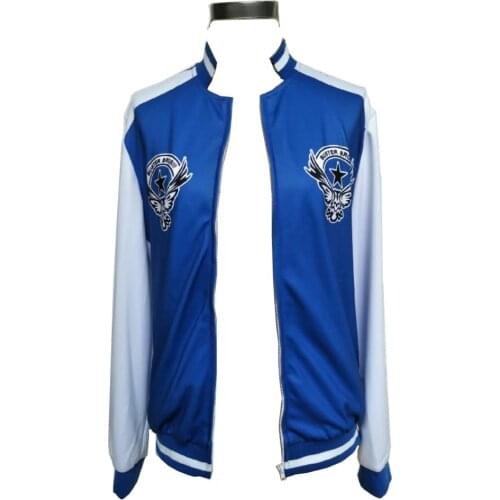 MMGG Halloween hypnosismic Division Rap Battle jiro yamada cosplay Costume blue jacket High Quality