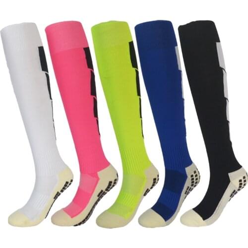 Mens Non-Slip Soccer Socks Breathable Towel Bottom Cycling Running Hiking Sports Training Stockings Child skarpetki damskie