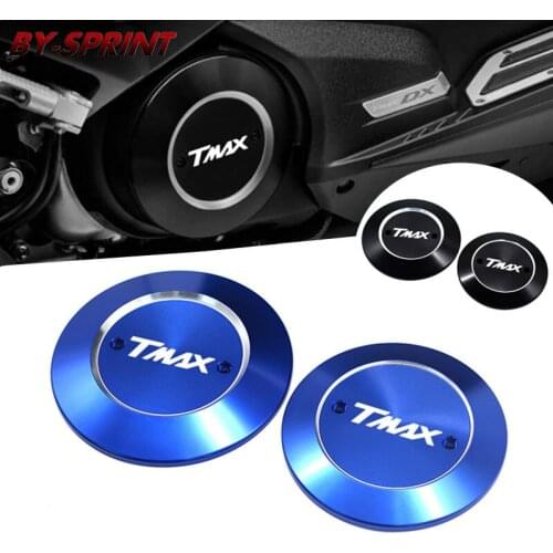 NEW Accessories For YAMAHA TMAX 560 Tech Max TMAX 530 2017-2020 Motorcycle Engine Stator Cover Engine Protective Cover TMAX LOGO
