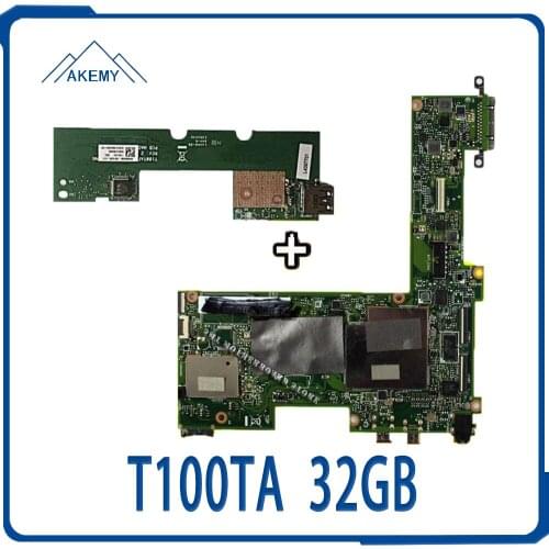 Send board+T100TA Motherboard 32GB For Asus T100TA T100T laptop Motherboard T100TA Mainboard T100TA Motherboard test ok