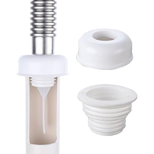 Deodorant White Floor Drain Silicone Seal Drain Core Bathroom Balcony Sewer Insect Control Strainer Anti Odor Filter Trap Siphon