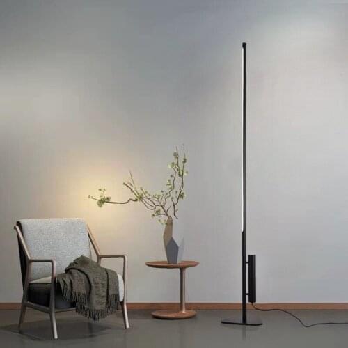 Modern Minimalist Floor Lamp LED Line Floor Lights Nordic Living Room Bedroom Sofa Standing Lamp Indoor Decor Light Fixtures