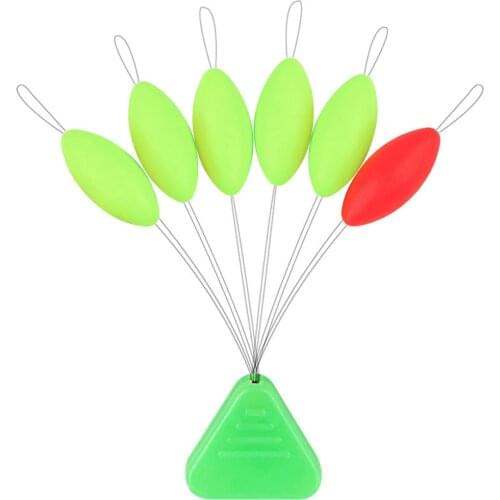 Luminous Seven-star Oval Mini Fishing Float Space Beans Easy Use Floater Are Put On The Like A Stopper And Be Fixed Fishing