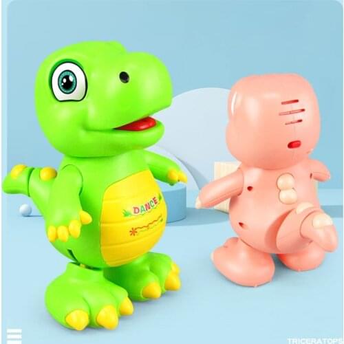 Dancing Music Walking Dinosaur Electric Tyrannosaurus Rex Robot Children Toy Kids Gift