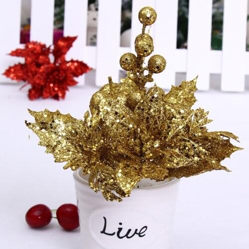 Christmas tree ornaments 21x14cm pine cones Christmas cuttings leaves vines garland decoration 25g