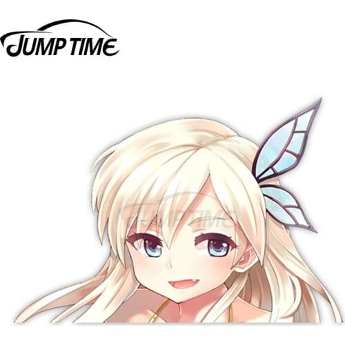 Jump Time Boku wa Tomodachi ga Sukunai Kashiwazaki Sena 84 Sexy Big Head Anime Girl Vinyl Decal Waifu Peeker Car Stickers