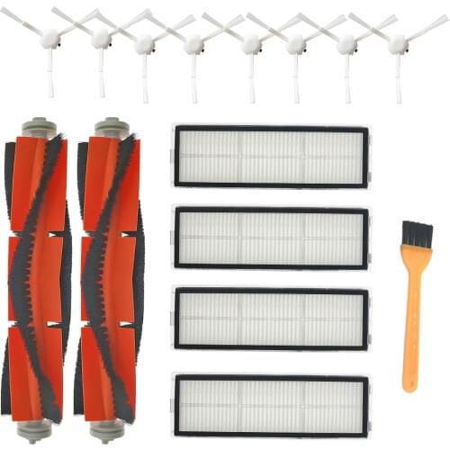 HEPA Filter + Side Brush + Main Brush for Xiaomi 1C Mijia STYTJ01ZHM Dreame F9 sweeping Robot Vacuum Cleaner Parts SKV4093GL