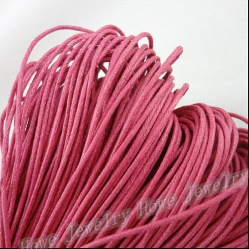 1 Strand (84M) MEI color Waxed Cotton Cords Fit DIY bracelet & necklace jewelry making