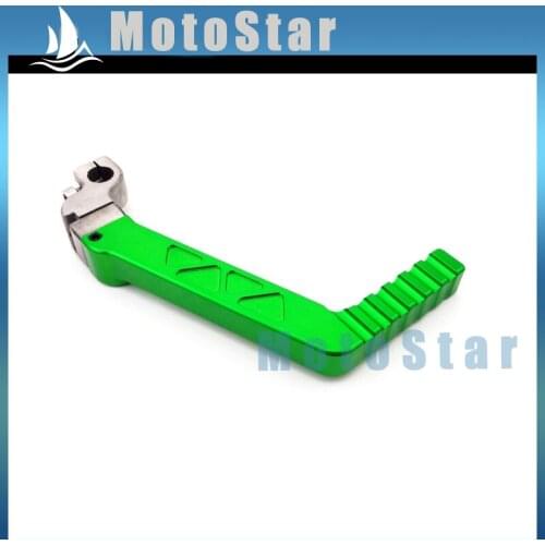 13mm CNC Aluminum Green Kick Starter Lever For 50cc - 160cc Chinese Pit Dirt Bike Motocross