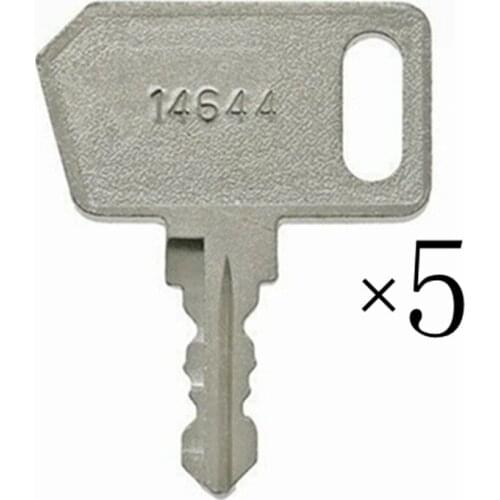 5)KEY For Terex 14644 M516 Generation Gen 7 Dumptruck ADT Ignition Keys