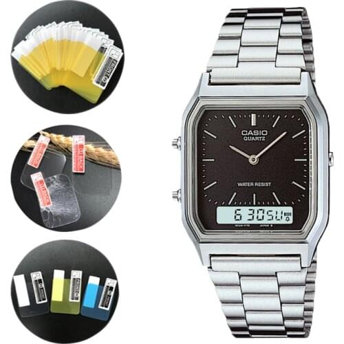 5pcs Explosion-proof Nano Screen Protector Film For Casio AQ230 Sport Watch AQ-230GA-9D Screen full Cover Protective Accessories