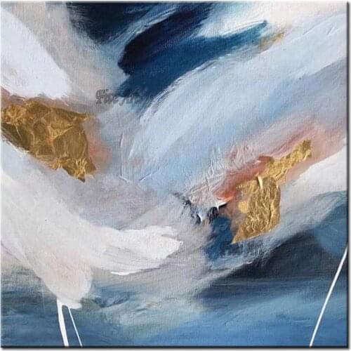 Heavily Texture 100% Hand-painted Abstract Oil Painting Canvas Art Unframed Free Shipping Wall Hanging Artwork Pieces For Home