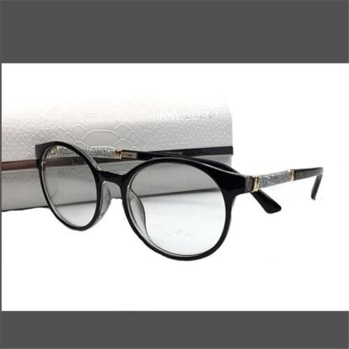 KAPELUS Sunglasses Plain glasses for men and women Circular transparent optical mirror Metallic glasses Myopia frame Match snake